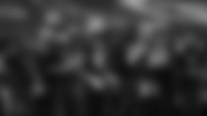 Game action photos from the New Orleans Saints vs. Atlanta Falcons matchup in Week 11 of the 2020 NFL season.