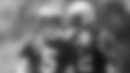 New Orleans Saints quarterbacks Andy Dalton and Jameis Winston talk during the team's 2022 OTA practices on June 2, 2022 at the Ochsner Sports Performance Center.