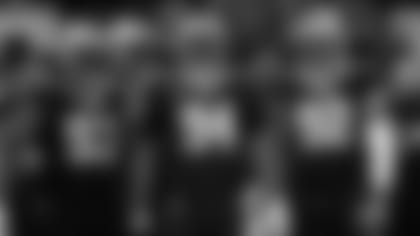 New Orleans Saints defensive linemen David Onyemata, Cameron Jordan, and Marcus Davenport in action during their 2022 Week 6 game against the Cincinnati Bengals.