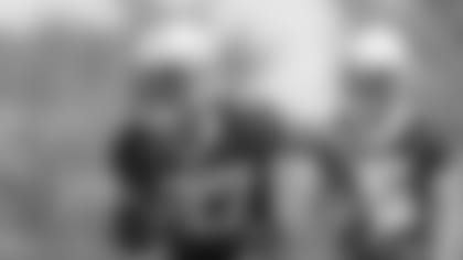 New Orleans Saints defensive back Alontae Taylor practices his defensive skills at the team's 2022 OTA practices on May 26, 2022 at the Ochsner Sports Performance Center.