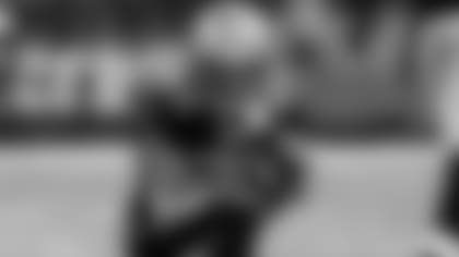 New Orleans Saints wide receiver Joe Horn signals a first down after catching a pass from quarterback Aaron Brooks against the Tampa Bay Buccaneers in the second half in this Oct. 10, 2004 file photo, in New Orleans.