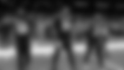 New Orleans Saints players and coaches prepare to take on the Atlanta Falcons in Week 9 of the 2021 NFL season.