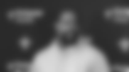 New Orleans Saints defensive end Cameron Jordan speaks with the media following practice in London on Thursday, September 29 ahead of their 2022 NFL Week 4 game against the Minnesota Vikings.