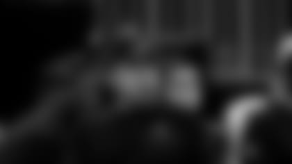 New Orleans Saints coaches and staff photos from week 13 on Thanksgiving Night 2019 between the Saints and Falcons at Mercedes-Benz Stadium.