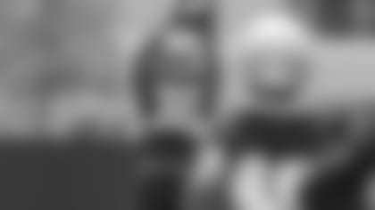 New Orleans Saints safety Tyrann Mathieu catches a ball during the team's 2022 OTA practices on May 26, 2022 at the Ochsner Sports Performance Center.