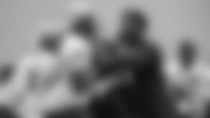 Seahawks rookies take part in rookie minicamp at Renton's Virginia Mason Athletic Center on May 8, 2022.