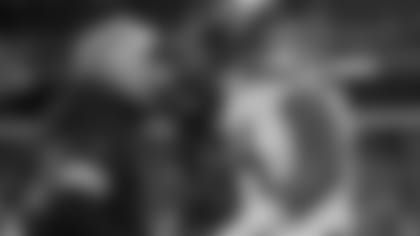 Seattle Seahawks head coach Pete Carroll and wide receiver D.K. Metcalf (14) celebrate a touchdown during an NFL football game against the Philadelphia Eagles, Sunday, Jan. 5, 2020 in Philadelphia. (Aaron Doster/NFL)