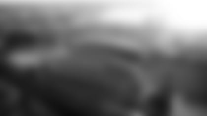 An aerial view of the new Lumen Field stadium signage during the day.