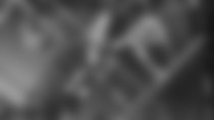 Celebrity magician Criss Angel performs during the 2022 NFL Draft on Friday, April 29, 2022 in Las Vegas. (Ben Liebenberg/NFL)