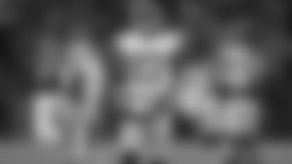 San Francisco 49ers defensive back Adrian Colbert (27) celebrates during an NFL football game against the Green Bay Packers, Monday, Oct. 15, 2018 in Green Bay, Wis. (NFL Photos via AP)