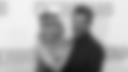 Anna Faris, left, and Eugenio Derbez laugh at the premiere of "Overboard" at The Regency Village Theatre on Monday, April 30, 2018, in Los Angeles. (Photo by Willy Sanjuan/Invision/AP)