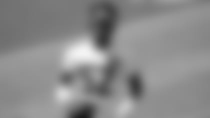 Seattle Seahawks' Darrell Taylor looks on during an NFL football rookie minicamp Friday, May 14, 2021, at the team's training facility in Renton, Wash. (AP Photo/Elaine Thompson)