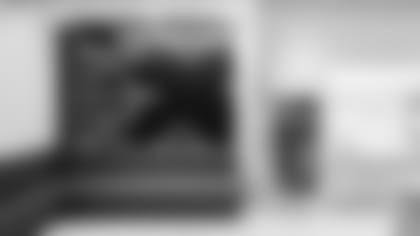 An Nov 18, 2022 image from the finished office renovations at NRG Stadium in Houston, TX.