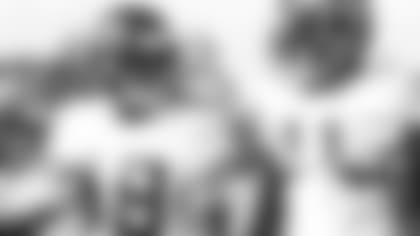 WR Calvin Ridley, WR Julio Jones
Atlanta Falcons/ Kara Durrette