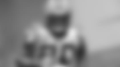 FILE - In this Sept. 17, 2017, file photo, Carolina Panthers free safety Kurt Coleman (20) runs onto the field before the start of an NFL football game against the Buffalo Bills, in Charlotte, N.C.