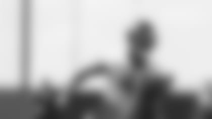 Jacksonville Jaguars defensive end Josh Allen (41) is seen during OTA practice, Tuesday, May. 21, 2019 in Jacksonville, Fla. (Logan Bowles via AP)