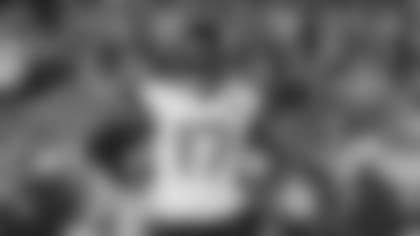 Jacksonville Jaguars wide receiver DJ Chark Jr. plays against the Tennessee Titans in the second half of an NFL football game Sunday, Nov. 24, 2019, in Nashville, Tenn. (AP Photo/Mark Zaleski)