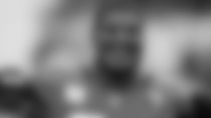 Jacksonville Jaguars defensive tackle Calais Campbell (93) during a game against the New York Jets during the first half of an NFL football game, Sunday, Oct. 27, 2019, in Jacksonville, Fla. (Tom DiPace via AP)