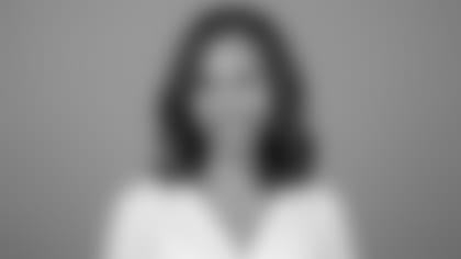 Tiffany White of the Los Angeles Rams' headshot, Thursday, April 25, 2019, in Thousand Oaks, CA. (Jeff Lewis/Rams)