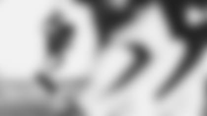 Wide receiver Larry Fitzgerald takes a rep during practice on Wednesday.