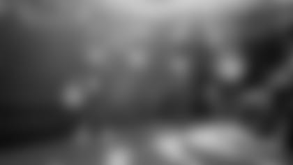 Greg Rousseau (50), Boogie Basham (96), Ed Oliver (91), and A.J. Epenesa (57) Buffalo Bills Training Camp, Highmark Stadium, July 31, 2021. Photo by Sara Schmidle