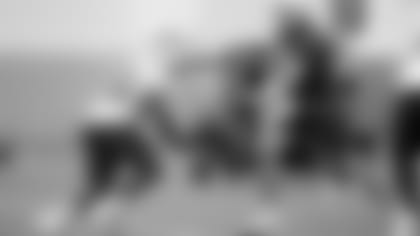 Devin Singletary (26) and Josh Allen (17). Buffalo Bills Week 6 practice, October 15, 2021.  Photo by Ben Green