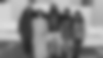 From left to right: Ruthie Lloyd (REACH), Gail Wells (Buffalo Freedom Gardens), Alex Wright (African Heritage Food Co-op), Allison DeHonney (Buffalo Go Green) and Journee Robinson (Buffalo Center for Health Equity)