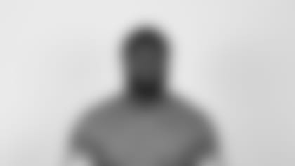 This is a 2022 photo of Demetrius Taylor of the Detroit Lions NFL football team. This image reflects the Detroit Lions active roster as of May 12th 2022, when this image was taken. (Jeff Nguyen/Detroit Lions)