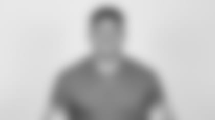 This is a 2022 photo of Malcolm Rodriguez of the Detroit Lions NFL football team. This image reflects the Detroit Lions active roster as of May 12th 2022, when this image was taken. (Jeff Nguyen/Detroit Lions)