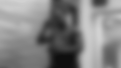 CB Chidobe Awuzie poses for the camera on the way to training on Monday, April 17 2023.