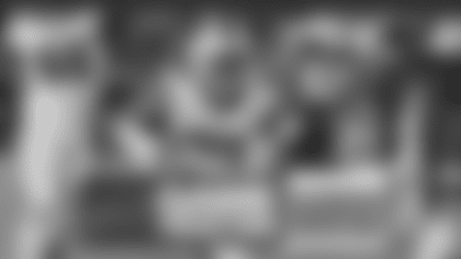 Micah Hyde (23) interception touchdown. Buffalo Bills vs Kansas City Chiefs at GEHA Field at Arrowhead Stadium, October 10, 2021. Photo by Bill Wippert