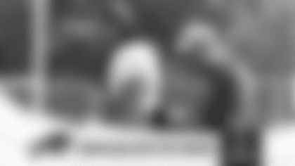 Tremaine Edmunds (49), Leslie Frazier. Buffalo Bills Week 2 practice, September 14, 2022 at One Bills Drive.