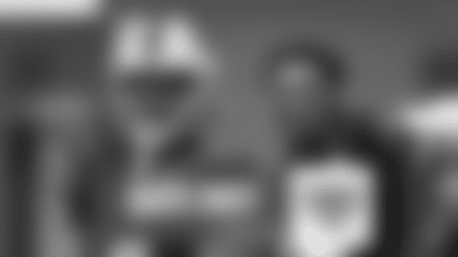 Cornerbacks Taron Johnson (left) and Kevin Johnson (right) taking part in Wednesday's practice.