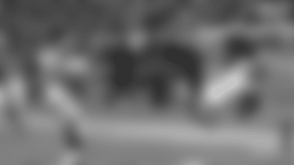 Washington Redskins safety Sean Taylor (21) leaps for a touchdown after his 39-yard fumble-return against the Philadelphia Eagles in the fourth quarter of their NFL football game Sunday, Jan. 1, 2006, in Philadelphia. At left is safety Pierson Prioleau (20). The Redskins won, 31-20. (AP Photo/Tom Mihalek)