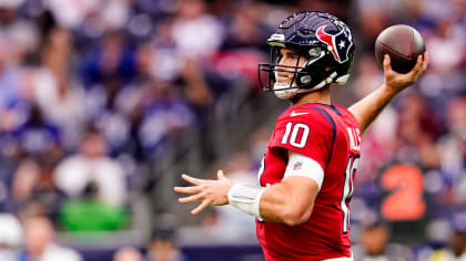 Davis Mills officially named Houston Texans' starting QB for Thursday's game