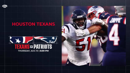 How to watch today's Houston Texans vs. New England Patriots NFL