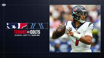 Houston Texans vs. Colts VIDEO: Rookie Quarterback C.J. Stroud 1st