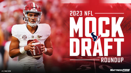 Best mock draft scenarios for the Houston Texans