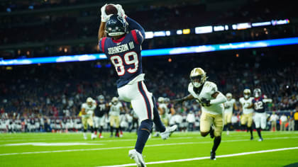 Houston Texans wide receiver Johnny Johnson III (89) catches a