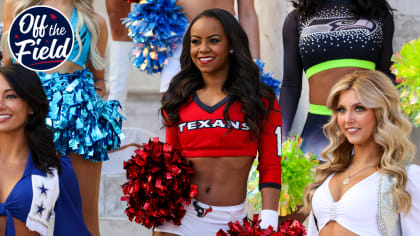 Prohibited from entering the field, 49ers cheerleaders are in for