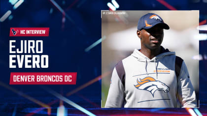 Colts Interview Denver Broncos Defensive Coordinator Ejiro Evero For Head  Coach Position