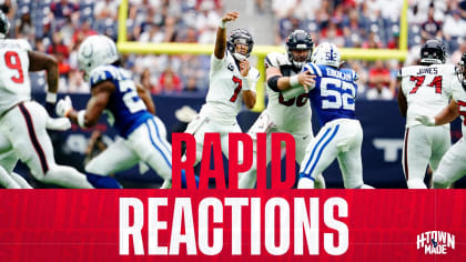 Insiders: Colts tie Texans, game seems like a loss