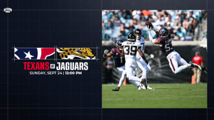 Houston Texans vs. Jacksonville Jaguars Live In-Game Updates