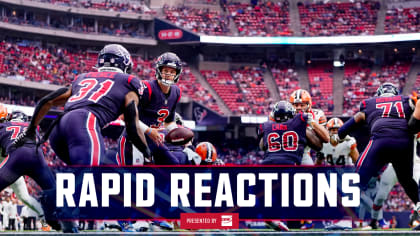 Incompletions: Texans v. Browns (Hamstrung) - Battle Red Blog