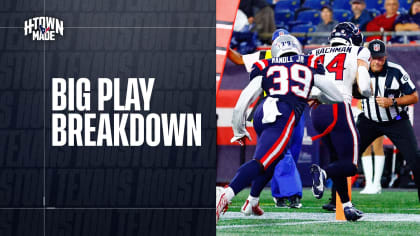 Big Play Breakdown  Texans at Patriots, Preseason Week 1