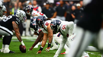 The Houston Texans fell to the Las Vegas Raiders on Sunday in Las