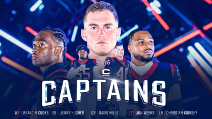 The Houston Texans announced their four team captains for the 2023