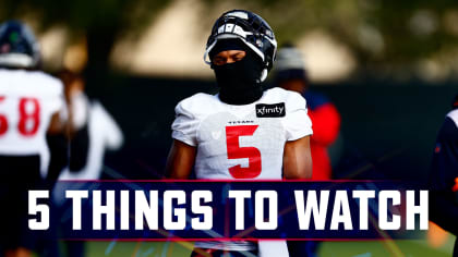 Here are five things to watch when the Houston Texans face the New