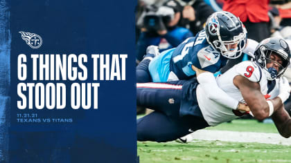 Six Things That Stood Out for the Titans in Sunday's Loss to the