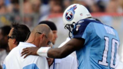 Philadelphia Eagles quarterback Vince Young throws the ball as he